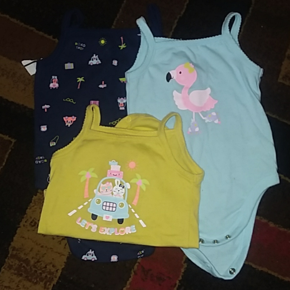 3 tank onsies
